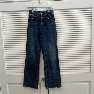 Zara boot cut dark denim